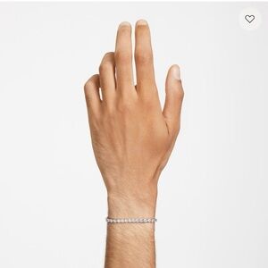 Swarovski Crystal by Touchstone 7.5” Matrix Ice Bracelet White Ice NEW!